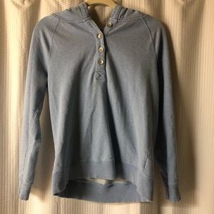 Sonoma Blue Buttoned Hoodie